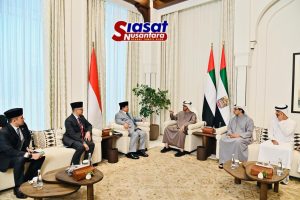 Trump Ancam 32 %, Selain Ketiga Strategi Prabowo Juga Perkuat Kemitraan Komprehensif Dengan Abu Dhabi Negara Arab