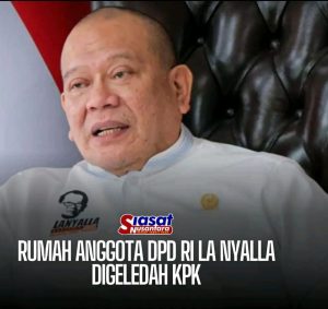 Rumah Anggota DPD RI La Nyala di Geladah KPK