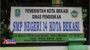 Satpam SMP N 14 Kota Bekasi Berlagak Preman