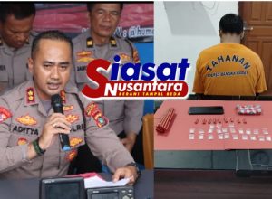 Polres Bangka Barat Berhasil Bekuk AG Pelaku Narkoba, Kapolres Bangka Barat AKBP Pradana: Tidak Ada Tempat untuk Narkoba