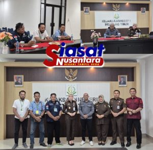 Kajari Belitung Timur Sambut Hangat Kunjungan Silaturahmi DPC PJS Kabupaten Belitung