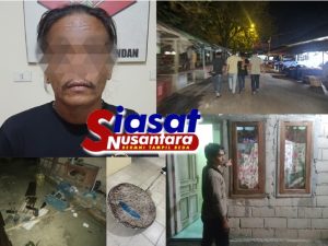 Sat Reskrim Polres Belitung Berhasil Amankan Pelaku Dugaan Tindak Pidana Pengerusakan di Desa Air Raya