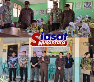 Dalam Rangka HUT Persaja Ke-74, Kejari Rokan Hulu Berikan MBG Kepada 160 Siswa Sekolah Dasar 019 Rambah