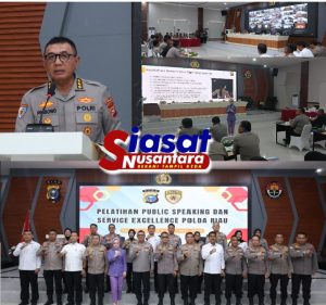 Polda Riau Gelar Pelatihan Public Speaking dan Service Excellence untuk Tingkatkan Kompetensi Personel