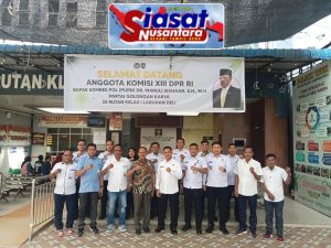 Anggota DPR RI Dr. Maruli Siahaan Kunjungi Rutan Kelas I Labuhan Deli