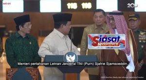 Presiden Prabowo Subianto Beri Sentuhan Humor di Acara Peresmian Terminal Haji