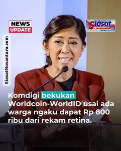 Komdigi Membekukan Izin Worldcoin dan WorldID