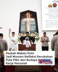 Polri Gelar Perayaan Paskah untuk Pegawai Negeri