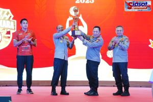 Hadiri Seremoni Apresiasi Tim Voli, Kapolri: Terus Bawa Harum Nama Institusi