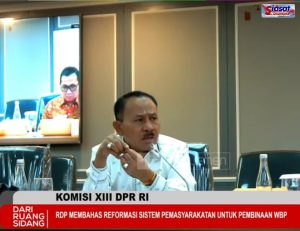 DPR RI Komisi XIII Gelar Rapat Dengar Pendapat untuk Reformasi Sistem Pemasyarakatan