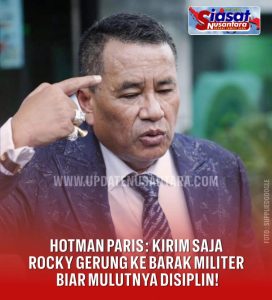 Hotman Paris Bela Dedi Mulyadi Usai Disebut Dangkal oleh Rocky Gerung