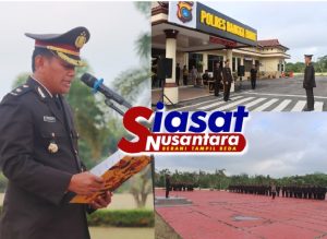 Polres Bangka Barat Gelar Upacara Peringatan Hari Lahir Pancasila 2025 dengan Khidmat di Lapangan Mapolres