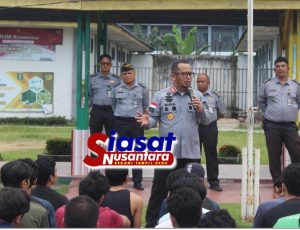 Kalapas Bangkinang Komitmen Lingkungan Bersih dan Aman, Pegawai Ikrar Zero Bebaskan Narkoba dan HP ILegal