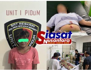 Pelaku Penusukan Perempuan di Keranggan Berhasil Diamankan Polres Bangka Barat, Polisi Ungkap Dugaan Motif Emosional