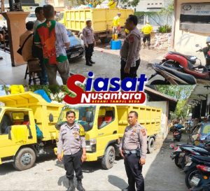 Jaga Kebersihan Lingkungan, Polsek Limapuluh Hadir di Tengah Masyarakat Pantau Tumpukan Sampah