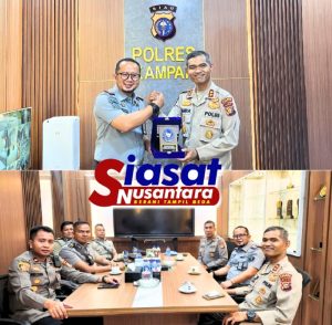 Pererat Koordinasi Antar APH, Kalapas Kelas IIA Bangkinang Sambangi Polres Kampar Bahas Keamanan dan Ketertiban di Lapas