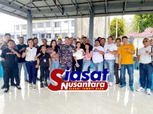 Pererat Tali Silaturahmi, Sinergitas dan Kolaborasi, Danlanal Tahuna Gelar Coffee Morning Bersama Insan Pers