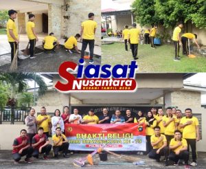 Sambut Hari Bhayangkara Ke-79, Kapolres Belitung Pimpin Langsung Gelar Bhakti Religi di Gereja GPIB Imanuel