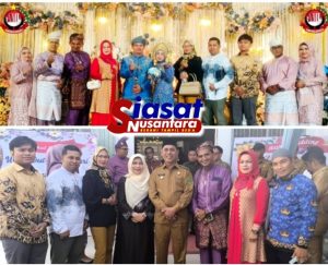 Ketum DPP-AMI Hadiri Pernikahan Putri Tercinta Kadiskominfotik Inhil juga Merupakan Penasehat DPP AMI