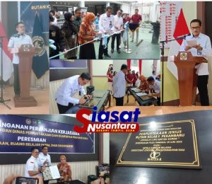 Peresmian Fasilitas Pembinaan, Kakanwil Ditjen Pemasyarakatan Riau: Berharap Warga Binaan Rutan Sialang Bungkuk Semakin Berkualitas