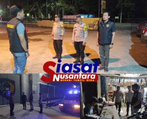 Wujudkan Kamtibnas yang Kondusif, Anggota Polsek Rumbai Polresta Pekanbaru Laksanakan Giat KRYD