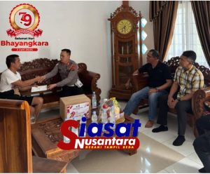 Kepedulian Terhadap Anggota Personel yang Sakit, Polres Toba Gelar Anjangsana Penuh Cinta di Hari Bhayangkara ke-79