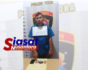 Sat Resnarkoba Polres Toba Berhasil Tangkap Pengedar Narkoba Jenis Sabu di Siantar Narumonda