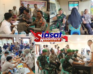 Polres Belitung Gelar Bakti Kesehatan dan Donor Darah Sambut HUT Bhayangkari ke-79