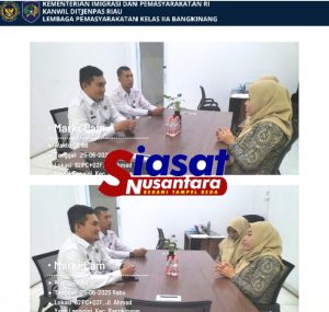 Lapas Bangkinang Jalin Kerjasama Dengan BPJS Kesehatan untuk Penuhi Hak Kesehatan Warga Binaan