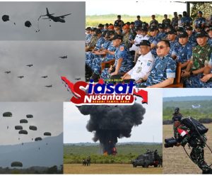 Koopsud I Bersama Kopasgat Kerahkan Seluruh Alutsista Dalam Latihan Jalak Sati dan Hardha Marutha I di Pulau Belitung