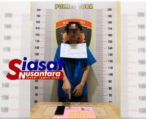 Pengedar Sabu Berhasil Diringkus Satresnarkoba Polres Toba di Halaman Kos, Sabu 16,69 Gram Diamankan