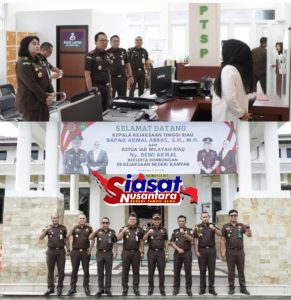 Kunjungi Kejari Kampar, Kajati Riau tekankan Kualitas Kinerja dan Pelayanan Publik