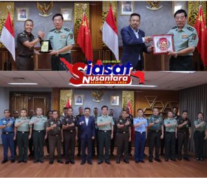 Kunjungan Delegasi Chinese PLA’s Military Procuratorate, Perkuat Sinergi Penegakan Hukum Lalui JAM PIDMIL