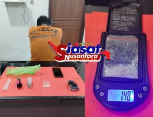 Sat Reserse Narkoba Polres Bangka Barat Berhasil  Amankan Pria Berinisial FS, Diduga Hendak Lakukan Transaksi Narkoba di Kecamatan Jebus