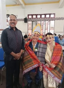 Anggota DPR RI Maruli Siahaan Hadiri Dua Acara Pernikahan di Medan