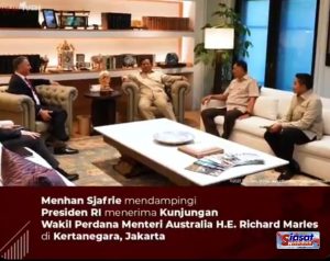 Presiden Prabowo Terima Kunjungan Wakil PM Australia, Perkuat Kerja Sama Pertahanan dan Stabilitas Kawasan