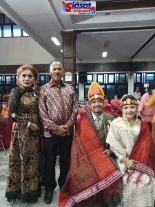Dr. Maruli Siahaan Hadiri Dua Acara Pernikahan di Kota Medan