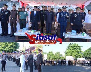 Semarak Khidmat Peringatan Hari Bhayangkara ke-79 di Polres Belitung