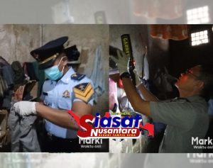 Tanggulangi Potensi Masuk Barang Terlarang, Petugas Lapas Kelas IIA Bangkinang Gelar Razia Kamar Warga Binaan