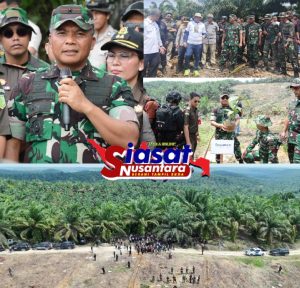 Musnahkan Sawit Ilegal di TN Tenso Nilo, Danrem 031/WB Tegaskan Komitmen Lindungi Kawasan Konservasi