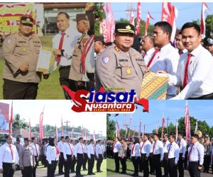 Polres Belitung Gelar Upacara Pemberian Penghargaan kepada 14 Personel Berprestasi, Kapolres Belitung: Terus Tingkatkan Profesionalisme dan Loyalitas dalam Layani Masyarakat