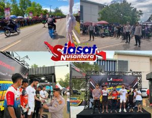 Pembukaan dan Pelaksanaan Drag Bike di Desa Sijuk Berlangsung Aman dan Lancar