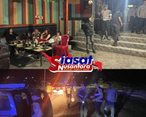 Antisipasi Timbulnya Guantibmas, Polres Toba Gelar Patroli Blue Light di Malam Minggu