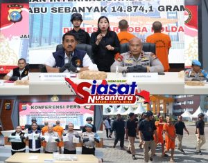 Polda Riau Gagalkan Peredaran Narkotika 14.87 Kg di Kampar, Wakapolda: Komitmen Polda Riau Berantas Segala Bentuk Penyalahgunaan Narkoba