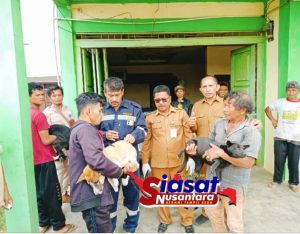 Cegah dan Tanggulangi Penyebaran Penyakit Rabies, Dinas Peternakan dan Perikanan Humbahas Laksanakan Vaksinasi HPR di Lintongnihuta