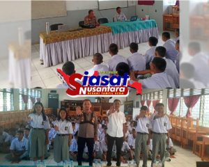 AKP Eko Ady Ranto Berikan Penyuluhan Kenakalan Remaja dan Bahaya Narkoba pada Kegiatan MPLS di SMAN 1 Habinsaran