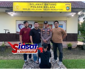 Pelaku Pencurian 2100 Kg Buah Sawit di PT BPL Bukit Terak Berhasil di Tangkap