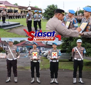 Upacara PTDH Dua Personel, Kapolres Belitung: Ini Langkah Tegas Institusi dalam Menjaga Disiplin