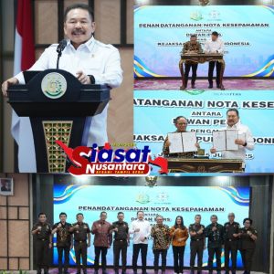 Kejaksaan RI dan Dewan Pers Tandatangani Nota Kesepahaman Terkait Penegakan Hukum dan Kemerdekaan Pers