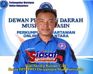 Tingkatkan Kualitas Profesionalisme Wartawan Daerah, DPD PWO Dwipantara Muba Luncurkan 6 Program Unggulan Jurnalistik Daerah